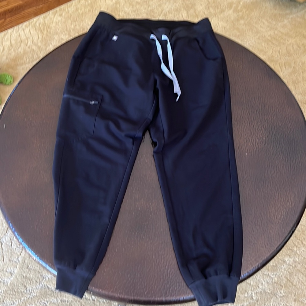 Figs black jogger pants